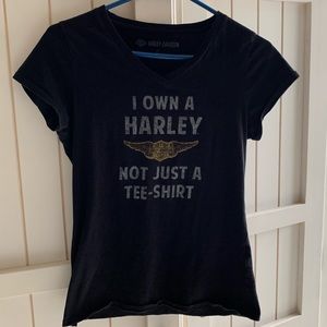 “I Own A Harley Not Just A T-Shirt”